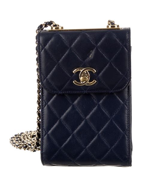 chanel phone bag with chain|chanel cell phone crossbody bag.